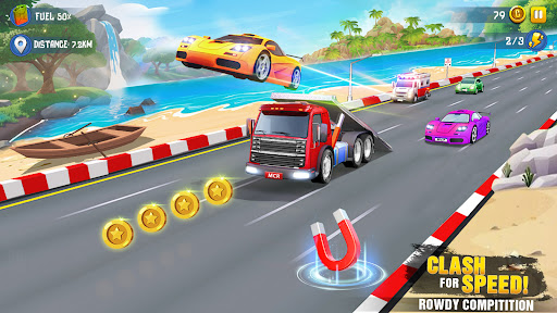 Mini Car Racing Game Offline スクリーンショット 1