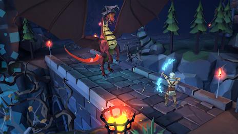 Schermata Polygon Fantasy: Action RPG 3