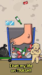 Trash King: Clicker Games Captura de tela 1