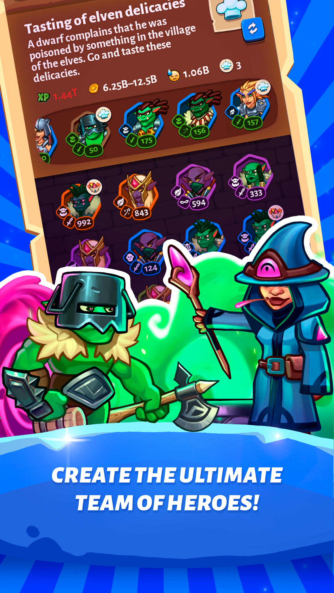 Idle Magic Tower: Heroes Ekran Görüntüsü 2