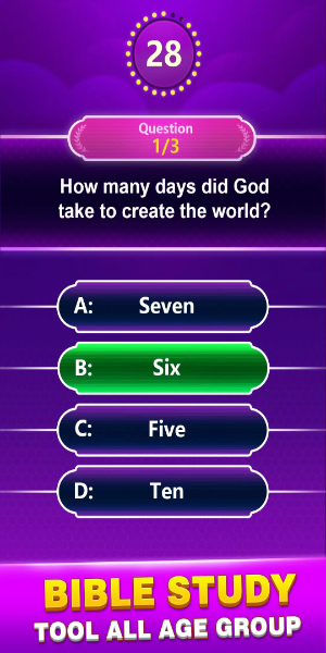 The Bible Trivia Game: Quiz Screenshot 1