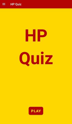 HP Quiz Schermafbeelding 0