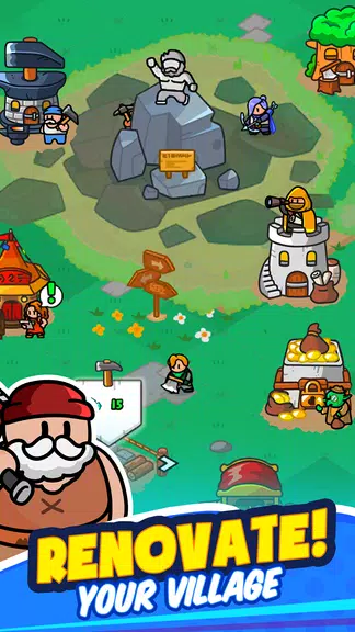 Rumble Heroes - Adventure RPG應用截圖第2張