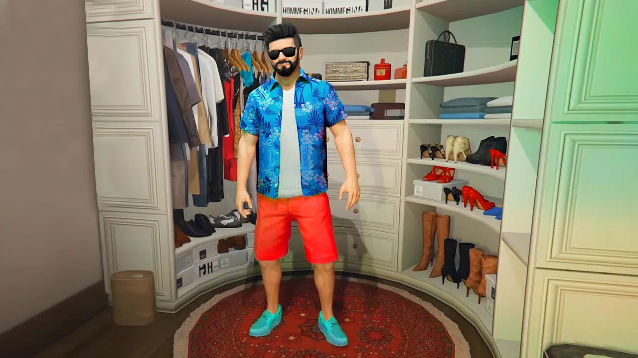 Gangster Theft Vegas City 3D Tangkapan skrin 2
