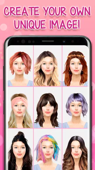 Long Hairstyles Photo Ekran Görüntüsü 1