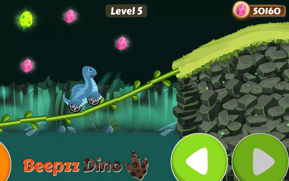 Car games for kids - Dino game Zrzut ekranu 2