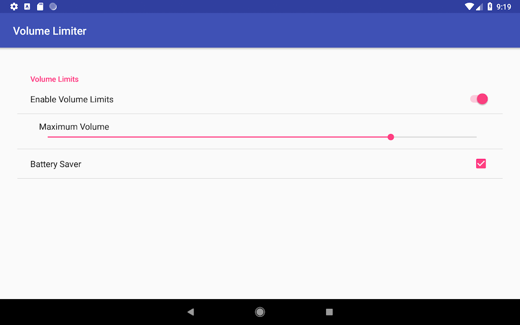 Volume Limiter Captura de pantalla 2