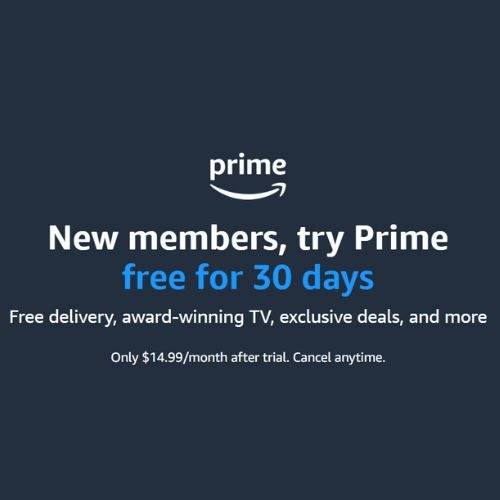 Amazon Prime gratis proefperiode