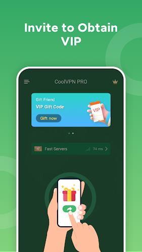 Cool VPN Pro: Secure VPN Proxy Captura de pantalla 1