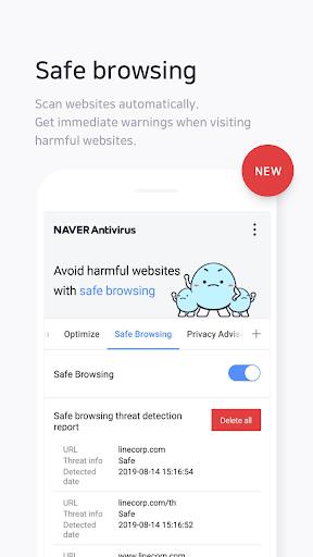 Schermata NAVER Antivirus 3