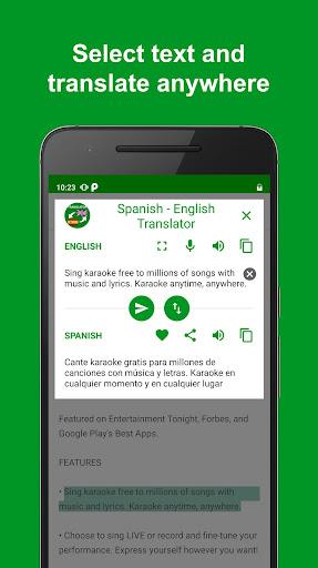 Spanish - English Translator應用截圖第0張