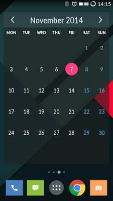 Month Calendar Widget by BiHSnow ภาพหน้าจอ 1