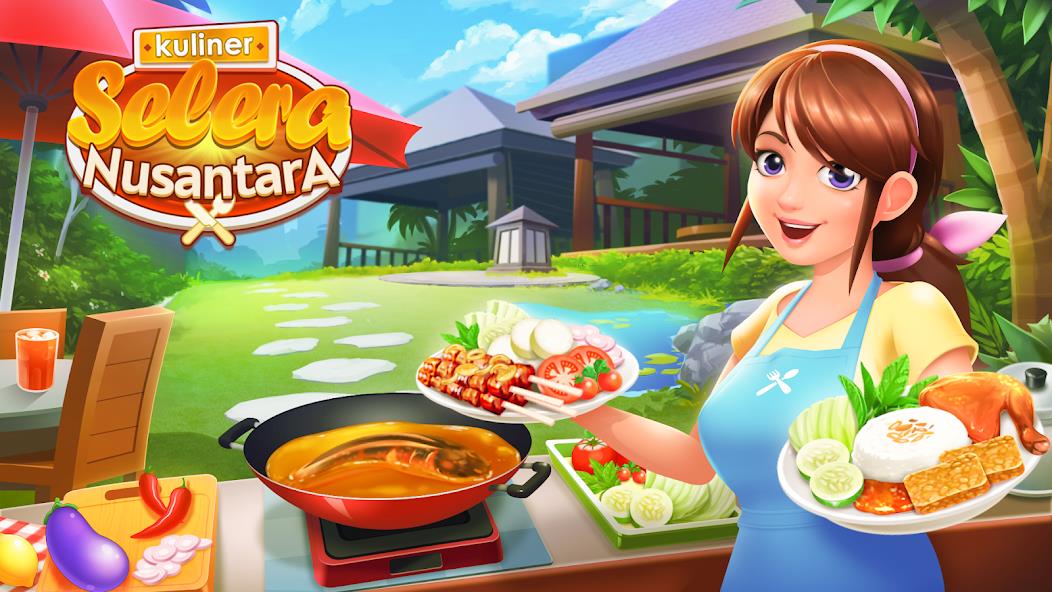 Schermata Selera Nusantara: Chef Story Mod 0