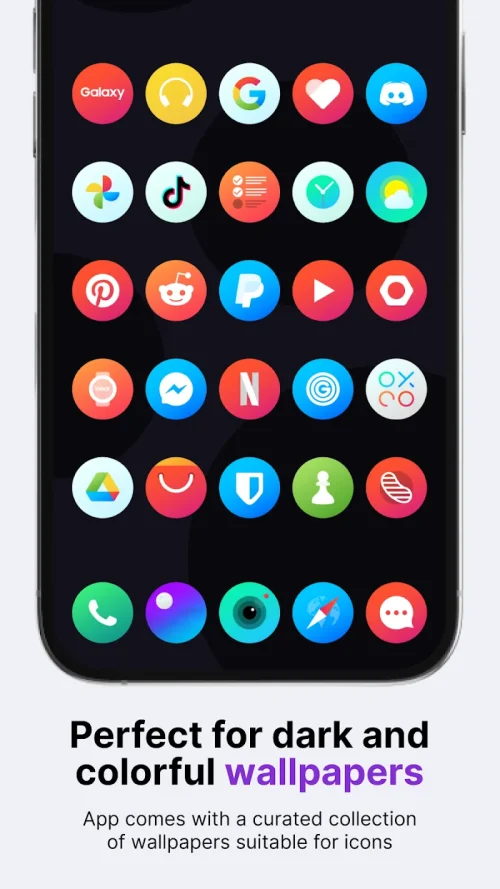 Hera Icon Pack: Circle Icons স্ক্রিনশট 1