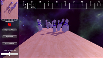 Schermata Space Bowling 1