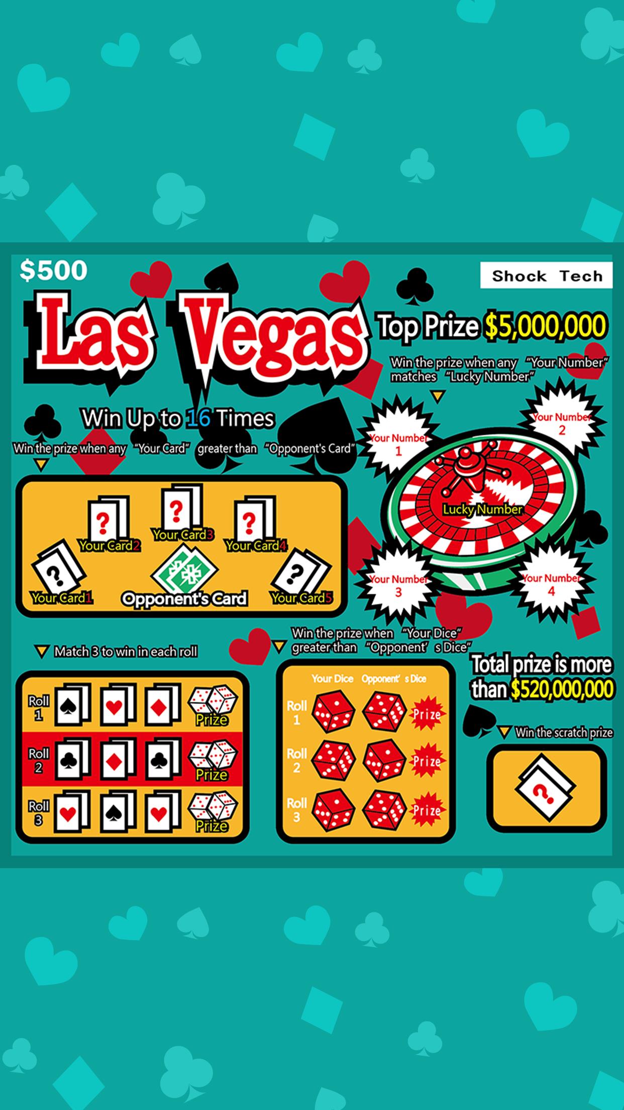 Las Vegas Scratch Ticket Captura de pantalla 0