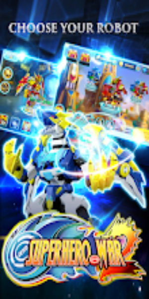 Superhero War: Robot Fight スクリーンショット 2