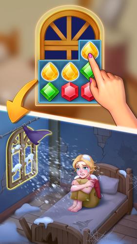 Jewel Hunter: три в ряд игры Скриншот 1