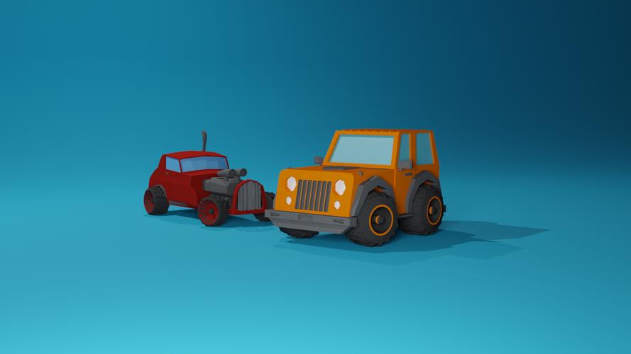 Car Game 3d : Colour bump 3d ဖန်သားပြင်ဓာတ်ပုံ 1