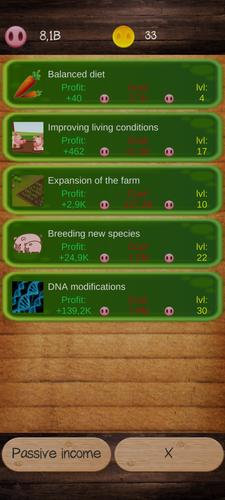 Pig Farm Clicker Capture d'écran 3