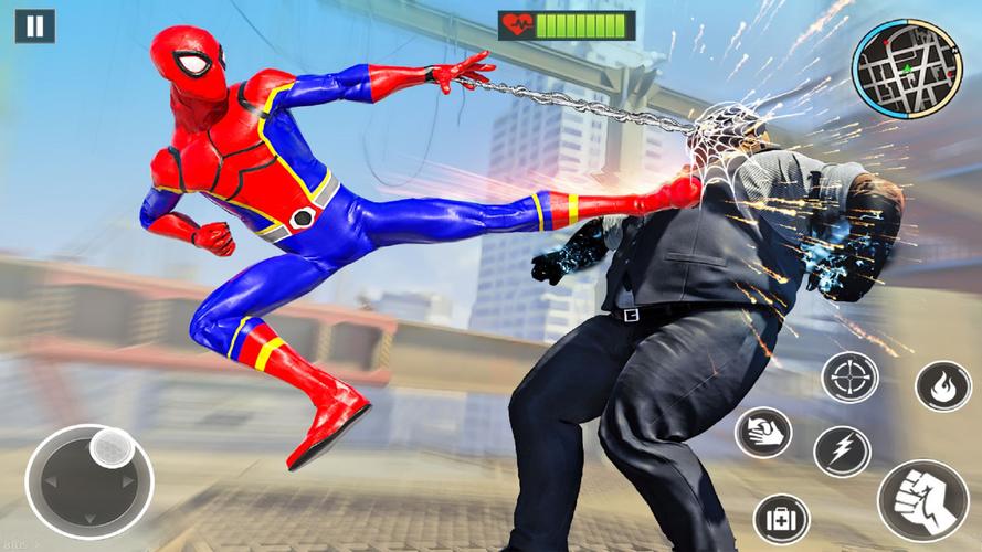 Robot Spider Hero Spider Games スクリーンショット 1