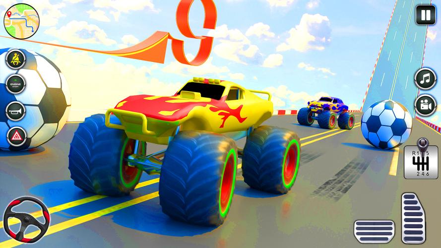 Monster Truck Simulator Games Ekran Görüntüsü 3