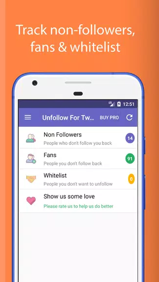 Unfollowers for Twitter应用截图第0张