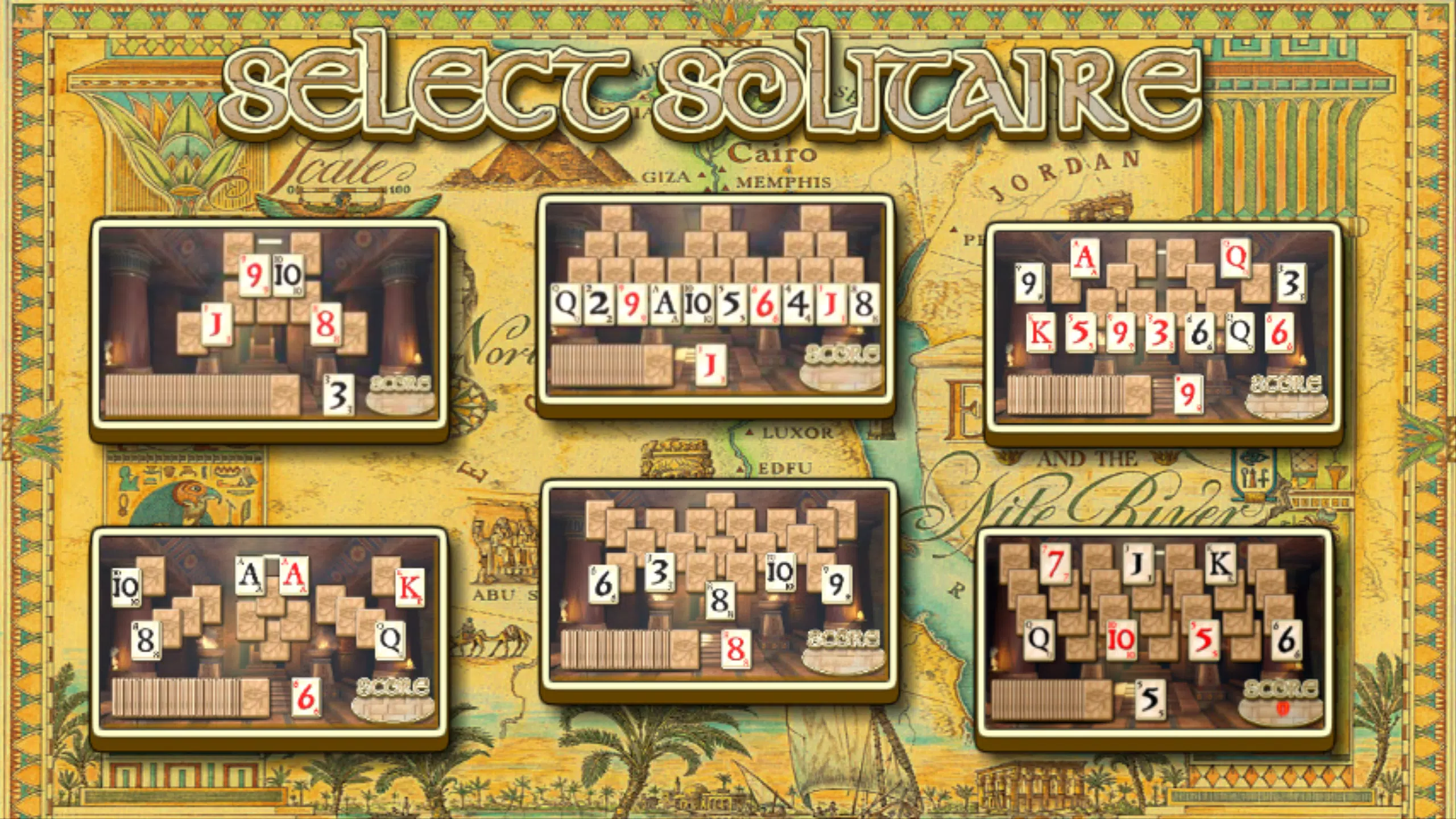 Egypt Solitaire Screenshot 1