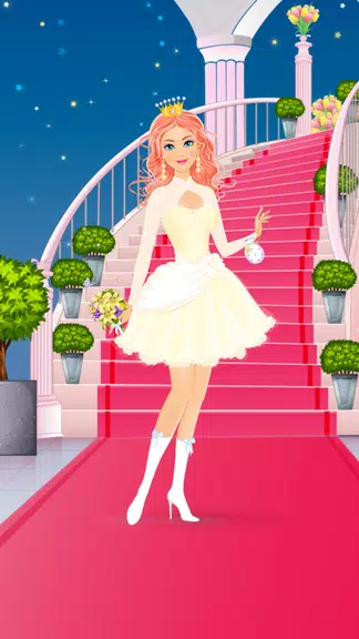 Princess Wedding Dress Up Game Schermafbeelding 2