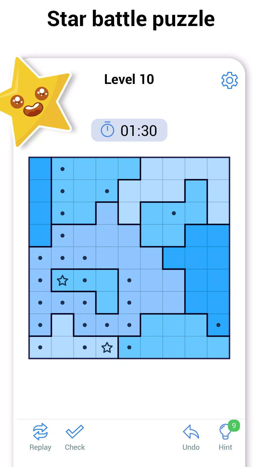 Star Battles - Logic Puzzles Schermafbeelding 0