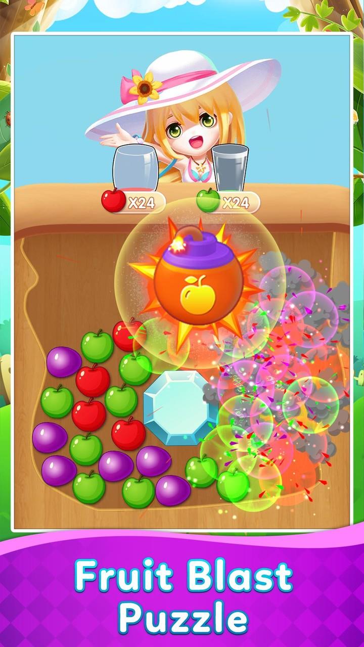 Fruit Blast Puzzle ภาพหน้าจอ 0