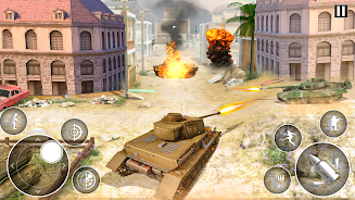 Tank Wars - Tank Battle Games Schermafbeelding 1