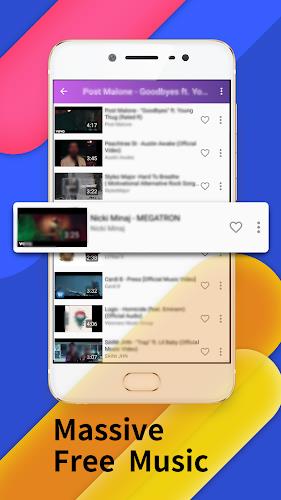 Floating Tunes-Music Player ဖန်သားပြင်ဓာတ်ပုံ 1