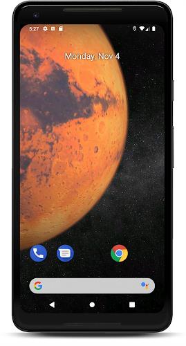 Mars 3D live wallpaper स्क्रीनशॉट 2