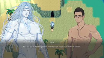 Baradise Escape: 18+ Adult Gay Bara Yaoi Survival Game Captura de tela 0