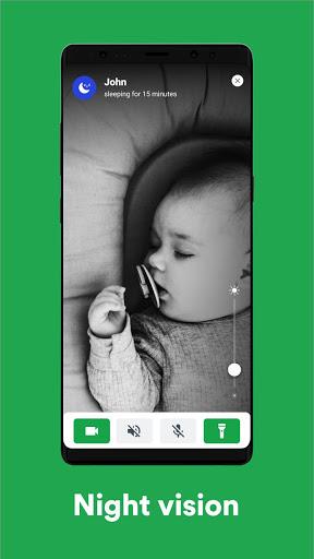 Amy Baby Monitor FREE: Audio & Video Nanny Tangkapan skrin 2