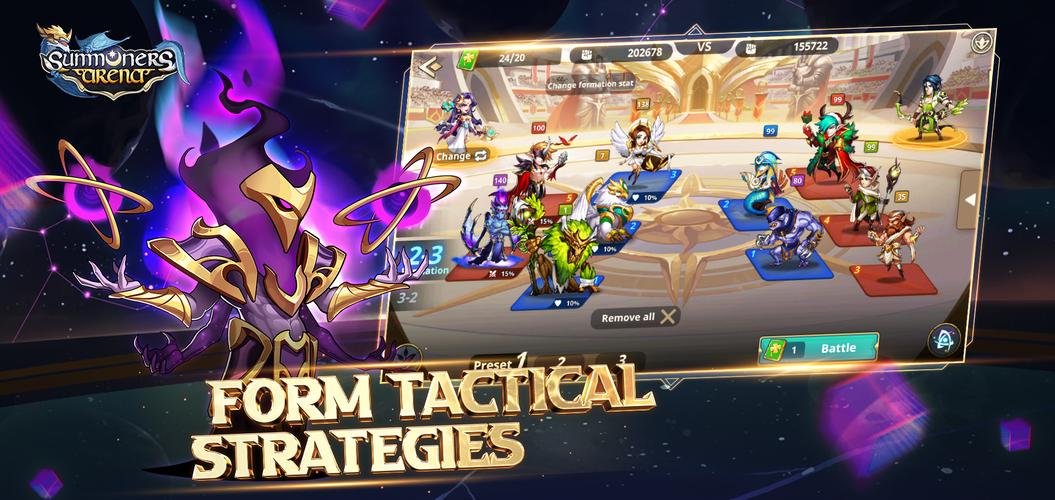 Summoners Arena: Idle RPG Ảnh chụp màn hình 2