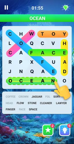 Word search - Word games Capture d'écran 0