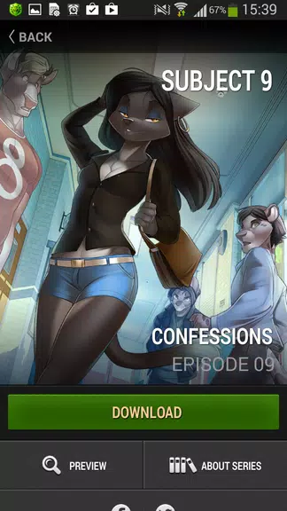 Subject 9 — Motion Furry Comic Screenshot 2