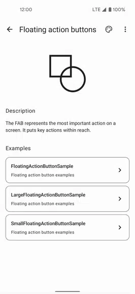 Schermata Compose Material Catalog 1