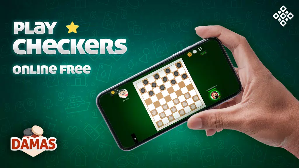 Checkers Online: board game Скриншот 0