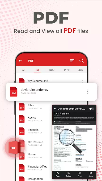 Document Reader PDF Reader应用截图第1张