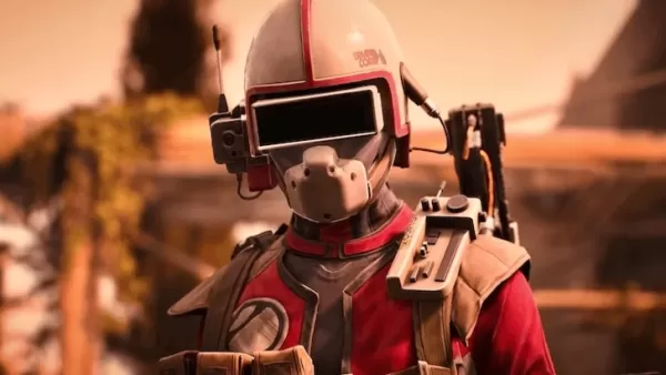 Personnage d'ARC Raiders portant un casque et son équipement
