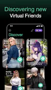 MeetAI: Chat with AI Friends Ảnh chụp màn hình 1