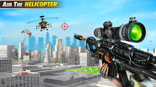 Sniper Shooting Mission : Eliminate City Criminals ภาพหน้าจอ 2