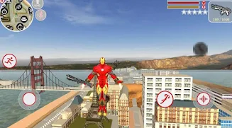 Iron Superhero War - Superhero Games Zrzut ekranu 2