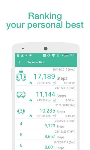 Pedometer - Step Counter Maipo Screenshot 2