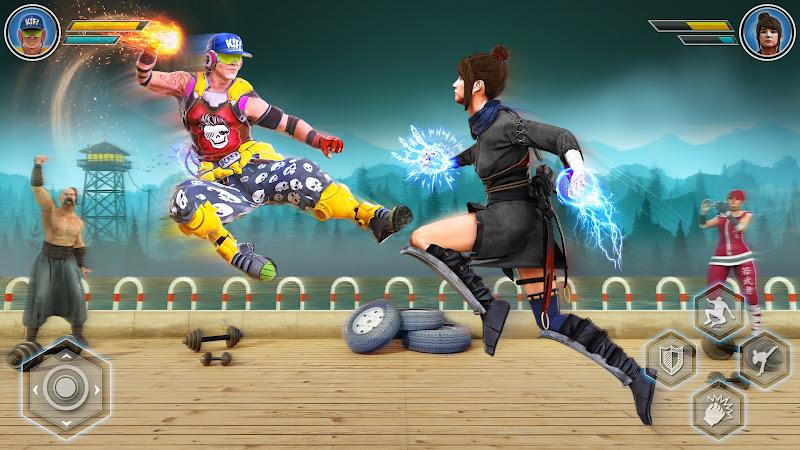 Fighting games: Karate Kung Fu Schermafbeelding 0