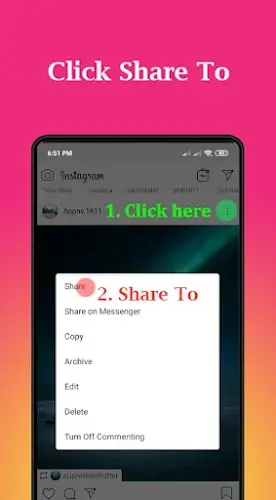 Repost - Video Downloader ภาพหน้าจอ 0