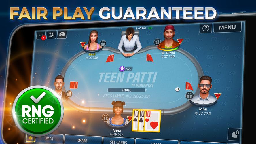 Teen Patti Captura de tela 0